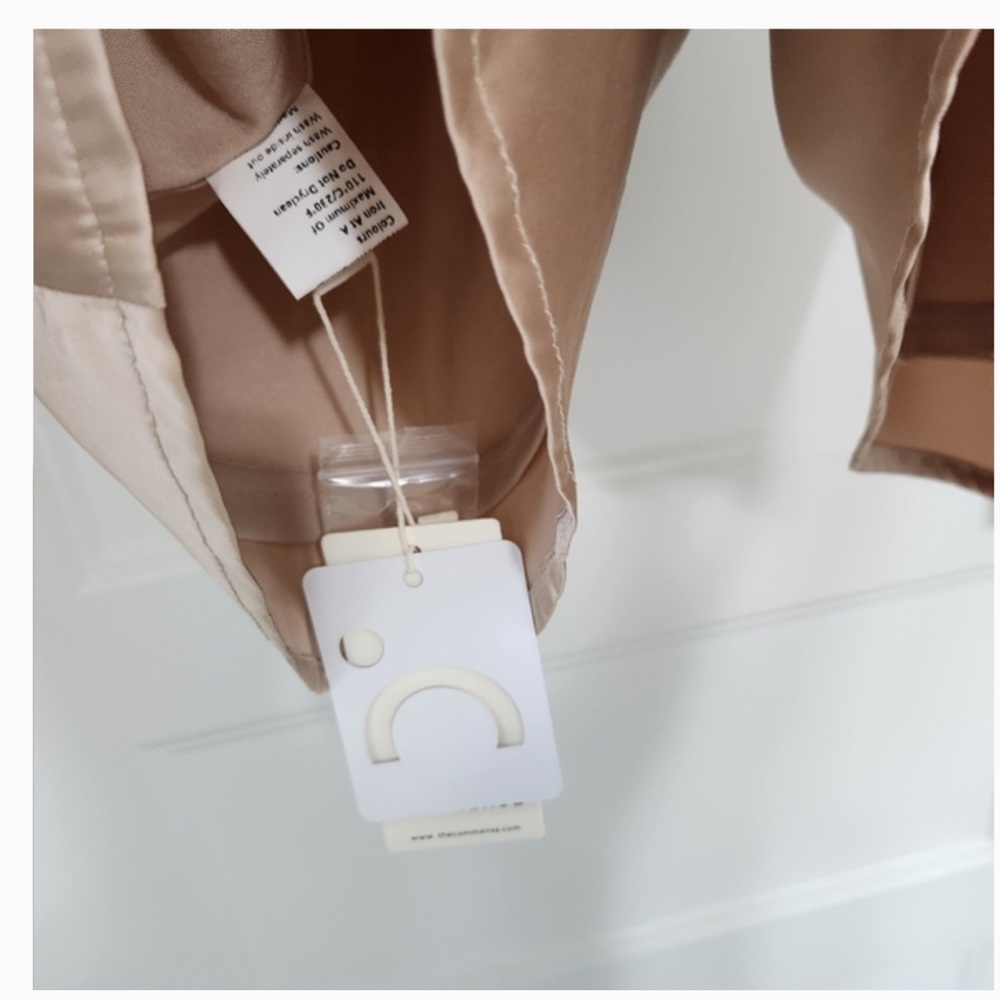 Commense Ruched Satin Jumpsuit - Picture 8 of 12